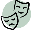 drama masks icon